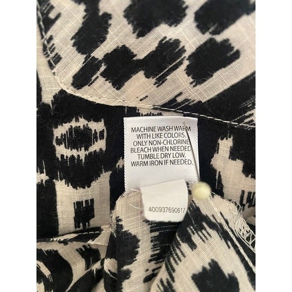 Croft & Borrow light weight Button up cotton 3/4 Sleeve blouse size - S - Picture 6 of 6